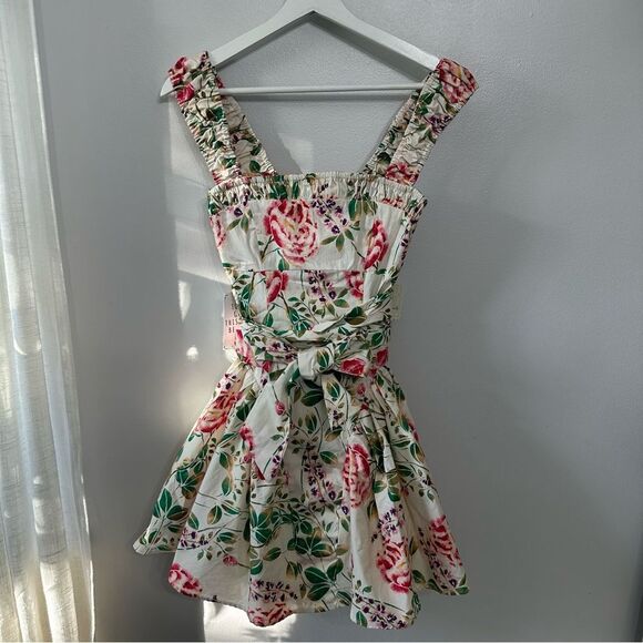 Free People Matilde Floral Mini Dress - Picture 3 of 8